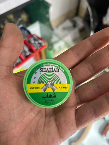 ساچمه تنفگ بادی نوک تیز شهاب کالیبر4.5
