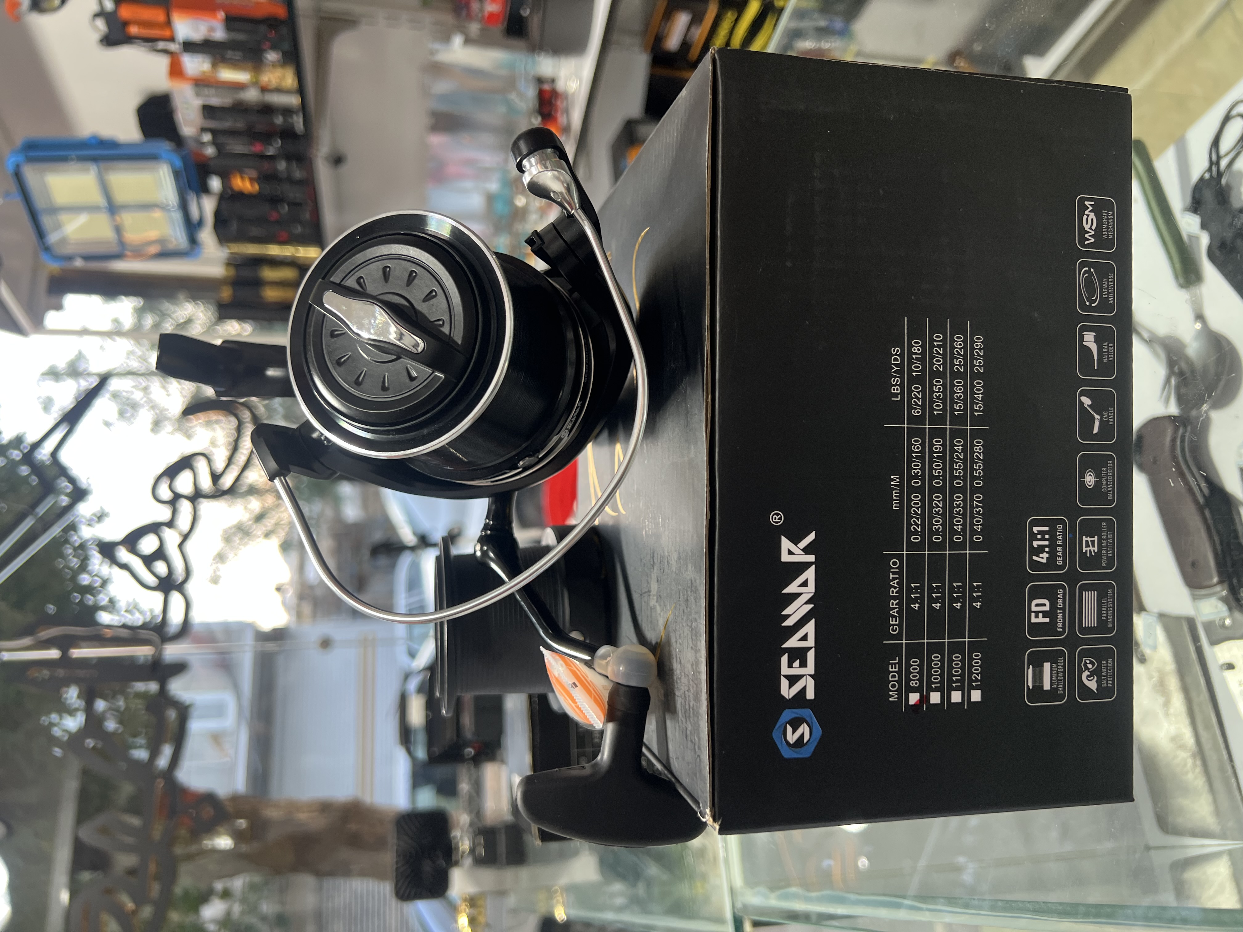 چرخ ماهیگیری کپوری 8000 TANKERHINOشرکت SEAWAR(اصلی)